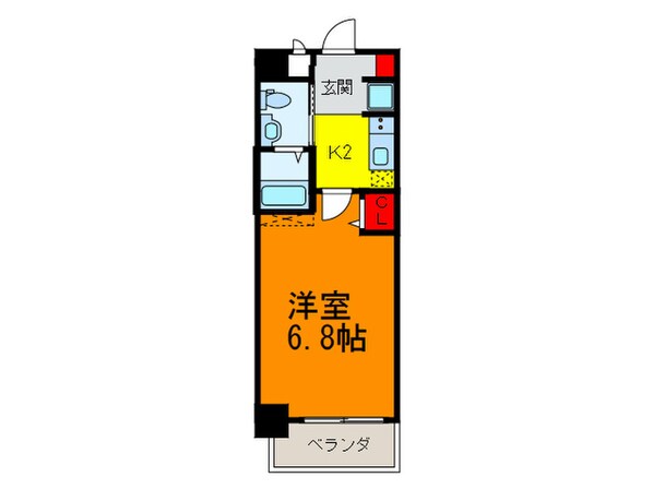 Mプラザ小阪駅前の物件間取画像